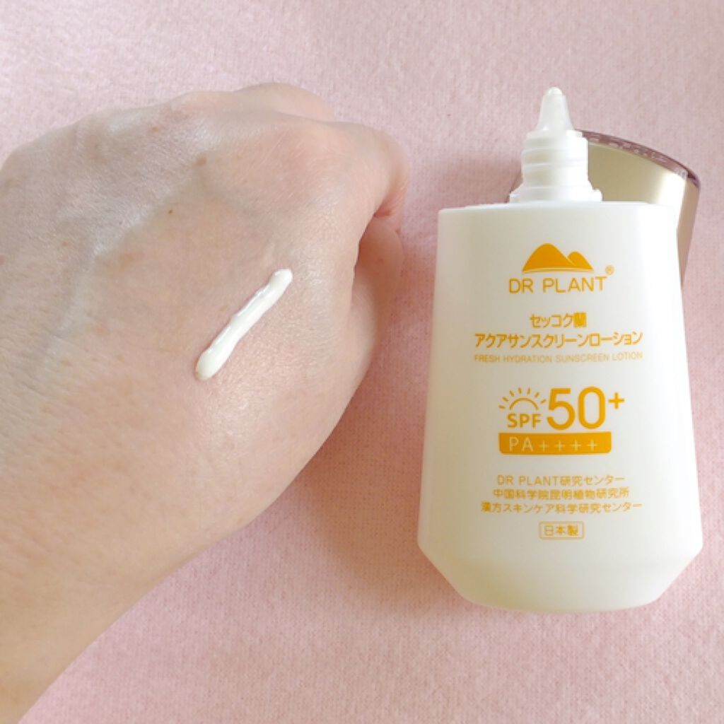 セッコク蘭アクア サンスクリーンローション/DR PLANT/日焼け止めローションを使ったクチコミ（2枚目）