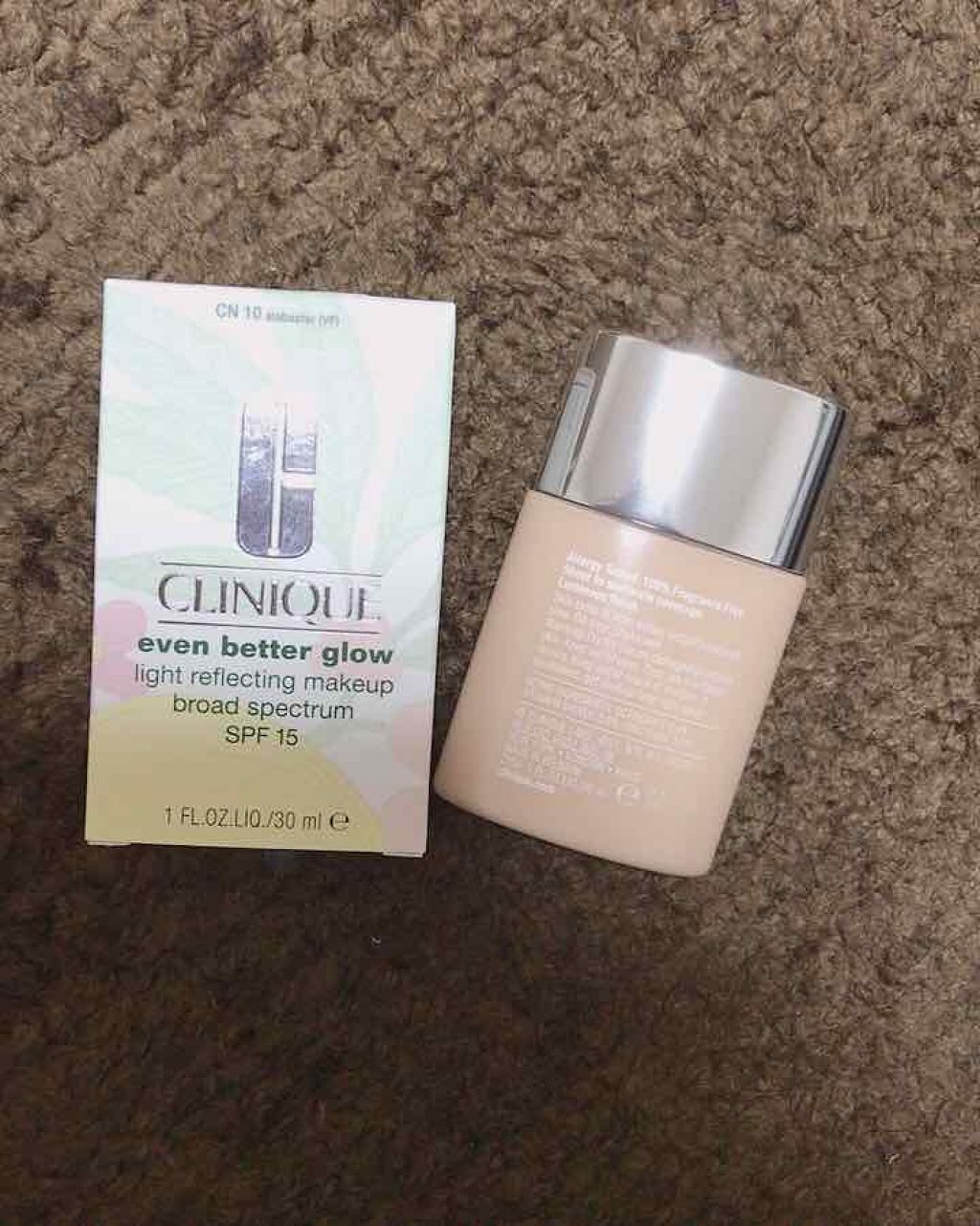 イーブン ベター グロウ メークアップ 15/CLINIQUE/リキッドファンデーションを使ったクチコミ（3枚目）