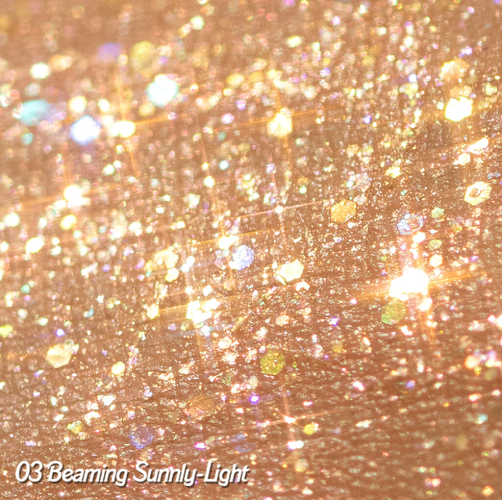 シュガー トゥインクル リキッド グリッター/PERIPERA/グリッターを使ったクチコミ（1枚目）