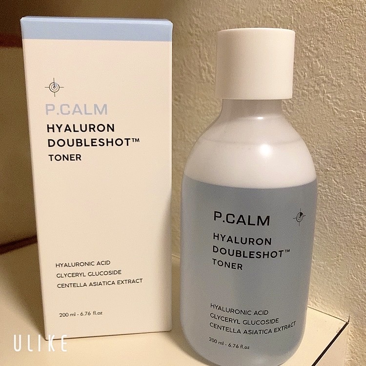 ヒアルロンダブルショットトナー/P.CALM/化粧水を使ったクチコミ（1枚目）