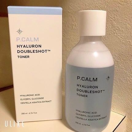 ヒアルロンダブルショットトナー/P.CALM/化粧水を使ったクチコミ(1枚目)