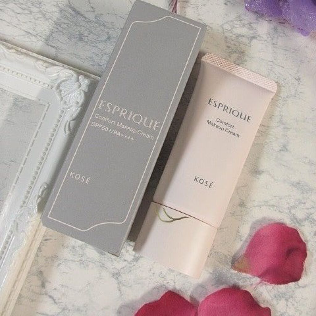 コンフォート メイククリーム〈色つき美容クリーム〉/ESPRIQUE/化粧下地を使ったクチコミ（3枚目）