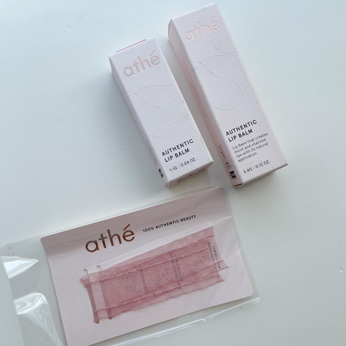 オーセンティック リップ バーム/athé/口紅を使ったクチコミ（2枚目）