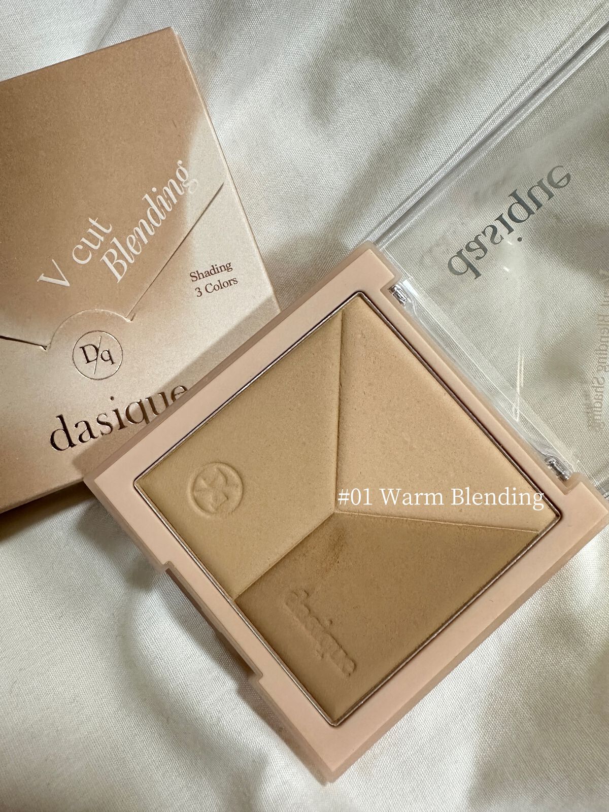Vカットブレンディングシェーディング/dasique/シェーディングを使ったクチコミ(3枚目)