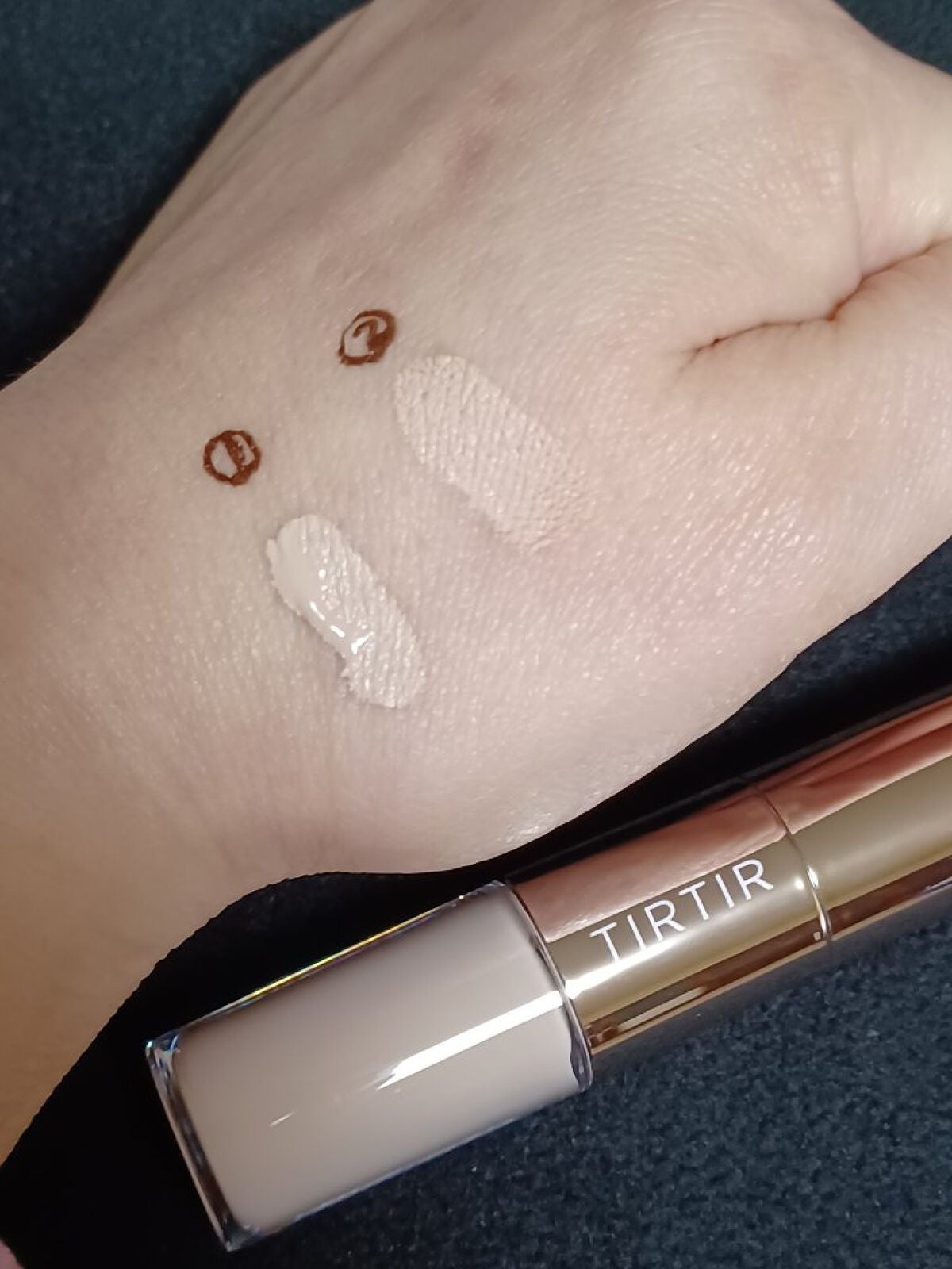 マスクフィットオールカバーデュアルコンシーラー/TIRTIR(ティルティル)/コンシーラーを使ったクチコミ(1枚目)