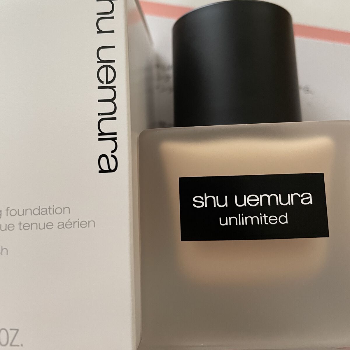 （旧）アンリミテッド ラスティング フルイド/shu uemura/リキッドファンデーションを使ったクチコミ（1枚目）