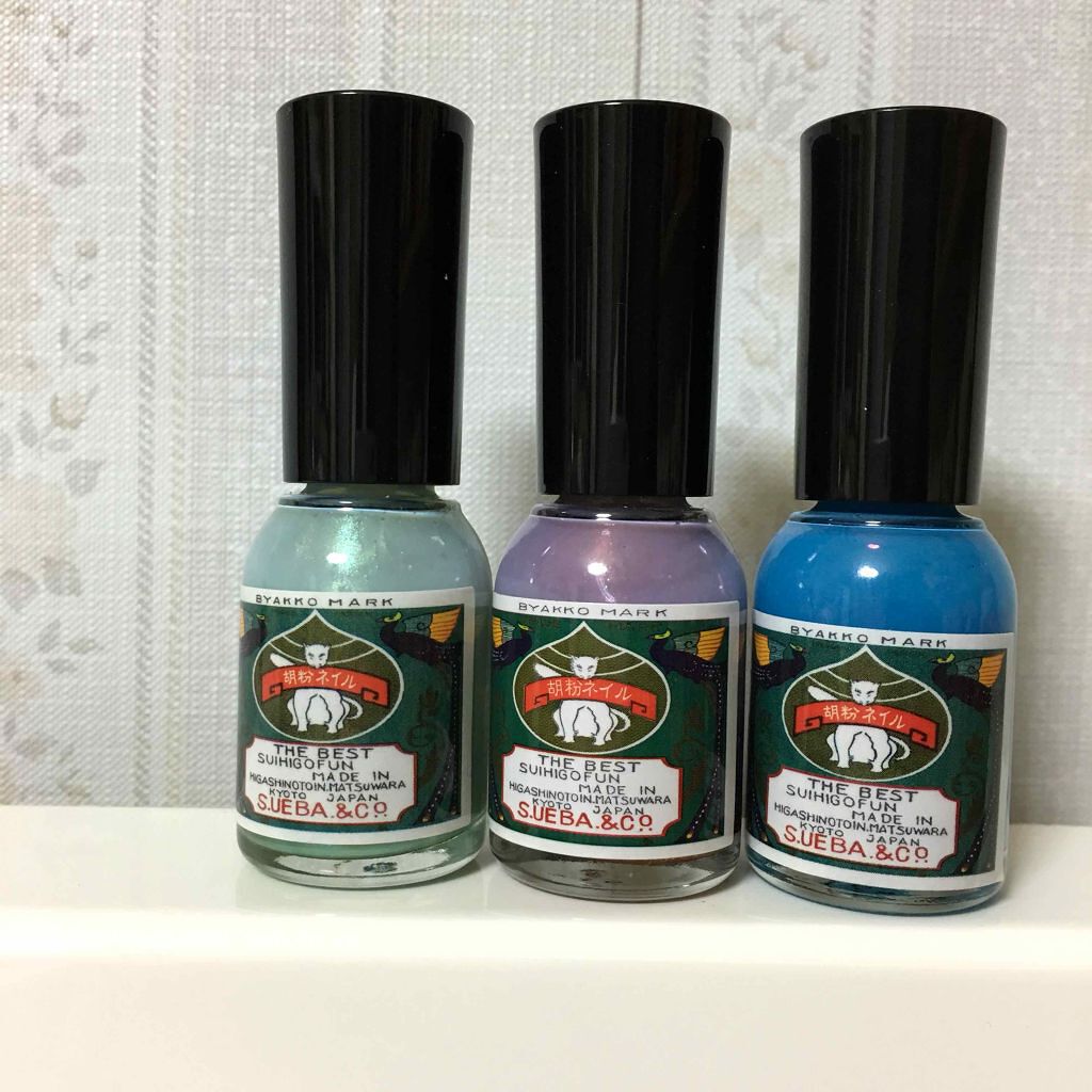 胡粉ネイル/上羽絵惣/マニキュアを使ったクチコミ(1枚目)