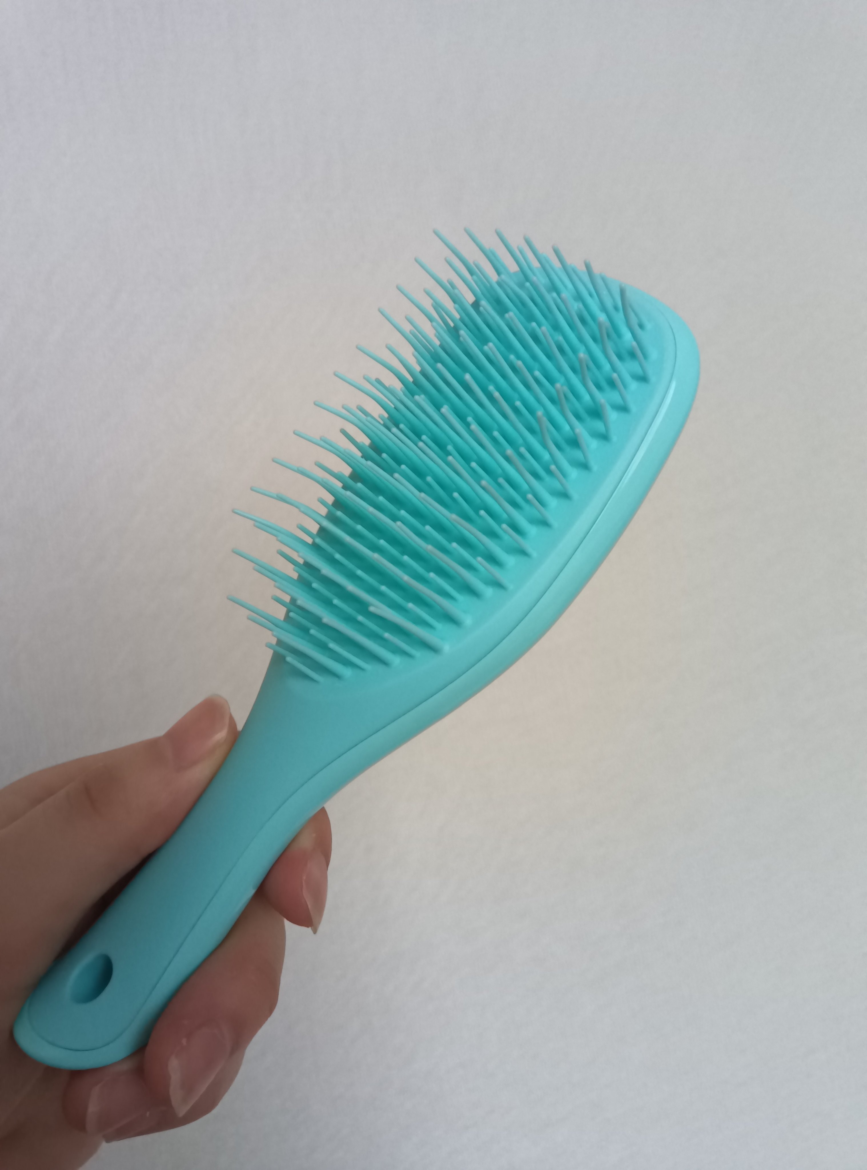 タングルティーザー ザ・アルティメットディタングラー ミニ シーグリーン/TANGLE TEEZER/ヘアブラシを使ったクチコミ（1枚目）