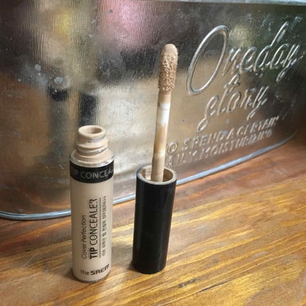 カバーパーフェクション チップコンシーラー/the SAEM/リキッドコンシーラーを使ったクチコミ(2枚目)