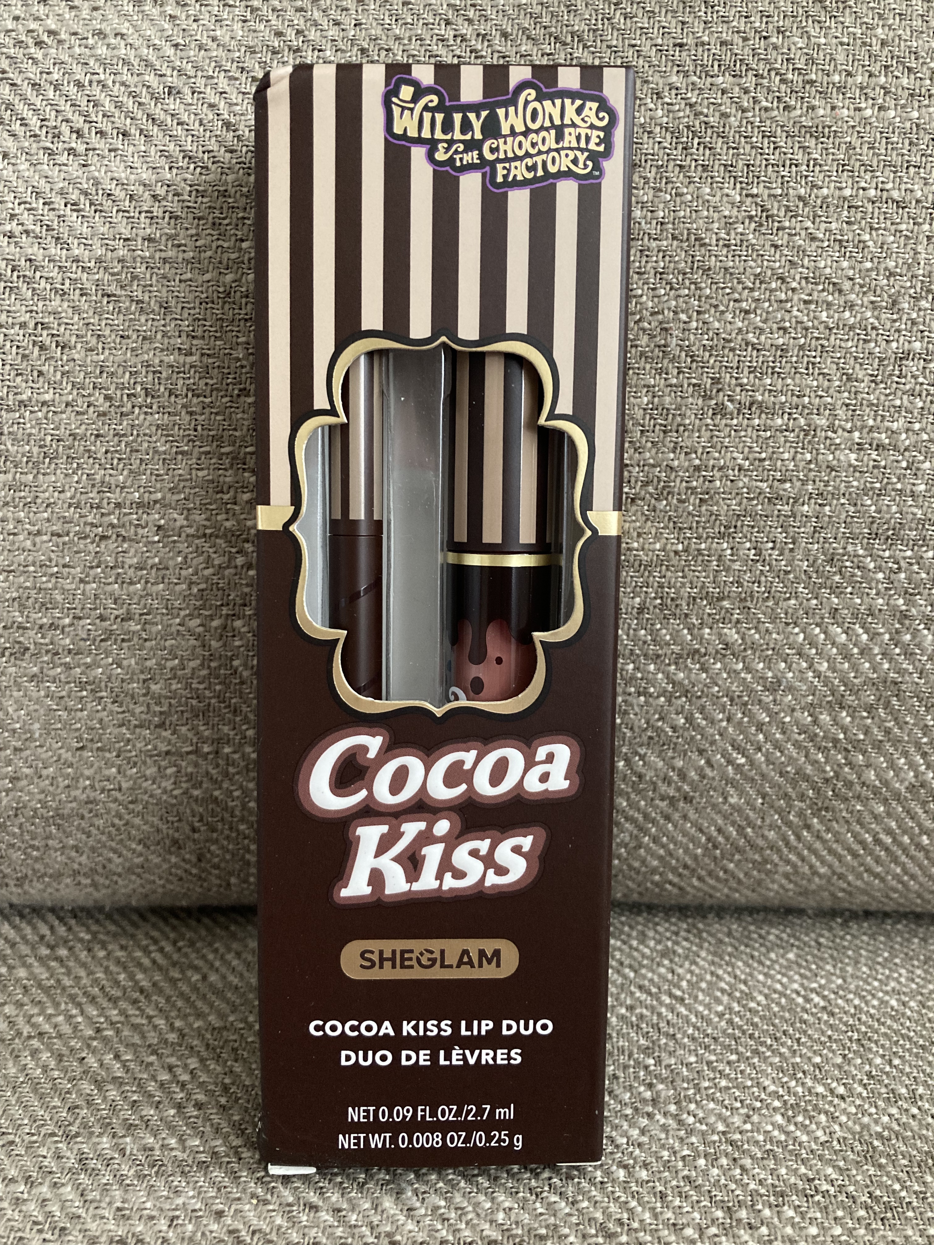 SHEGLAM Willy Wonkaリップ牛乳のクチコミ「SHEGLAM で購入したコスメの使用感を1商品づつレビューしたいと思います！

——————.....」（3枚目）