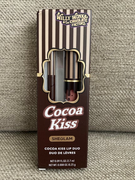 SHEGLAM Willy Wonkaリップ牛乳のクチコミ「SHEGLAM で購入したコスメの使用感を1商品づつレビューしたいと思います!
——————.....」(3枚目)