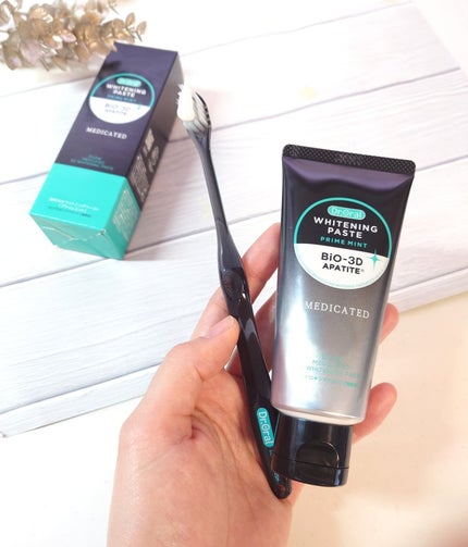 Dr.オーラル 薬用3Dホワイトニングペースト/Dr.Oral/歯磨き粉を使ったクチコミ(4枚目)