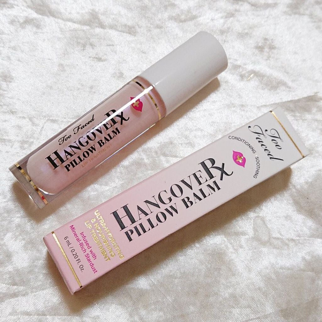 ~トゥー フェイスド ハングオーバー~ ピロー バーム リップ トリートメント/Too Faced/リップ美容液を使ったクチコミ(9枚目)