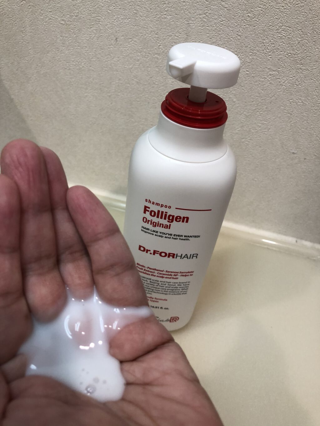 フォリゲン シャンプー／トリートメント/Dr.FORHAIR/市販シャンプーを使ったクチコミ（2枚目）