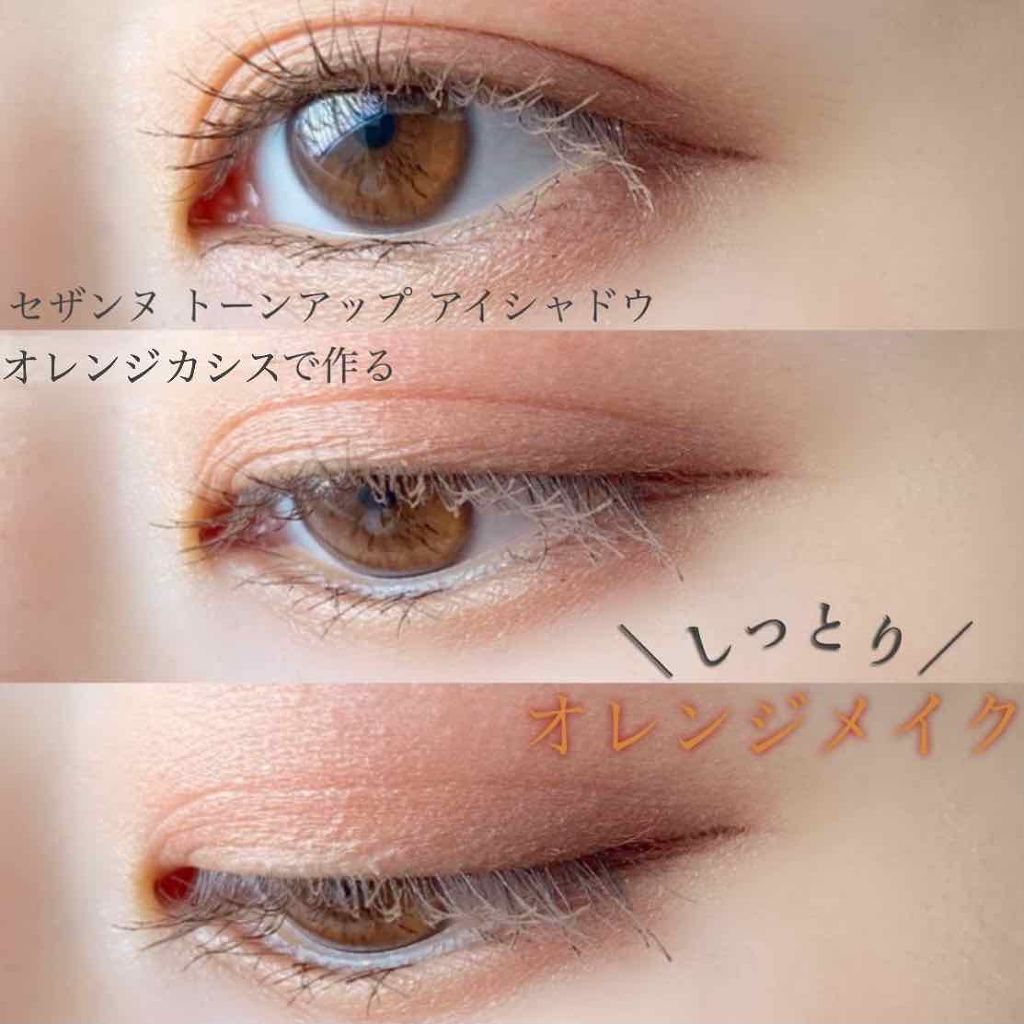 トーンアップアイシャドウ/CEZANNE/アイシャドウパレットを使ったクチコミ（1枚目）