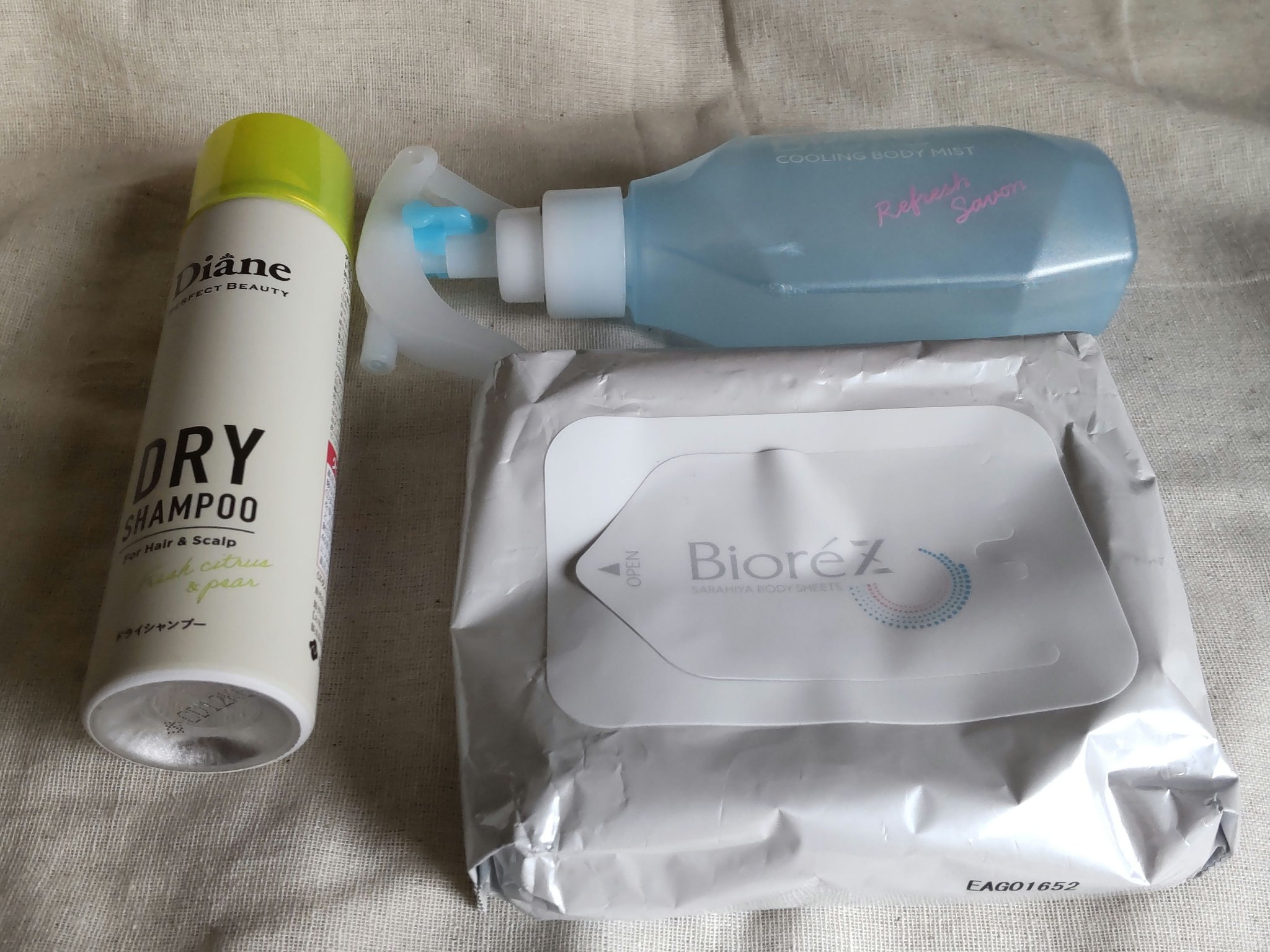 ビオレZ  さらひや肌感シート　無香性/ビオレ/デオドラント・制汗剤を使ったクチコミ（2枚目）