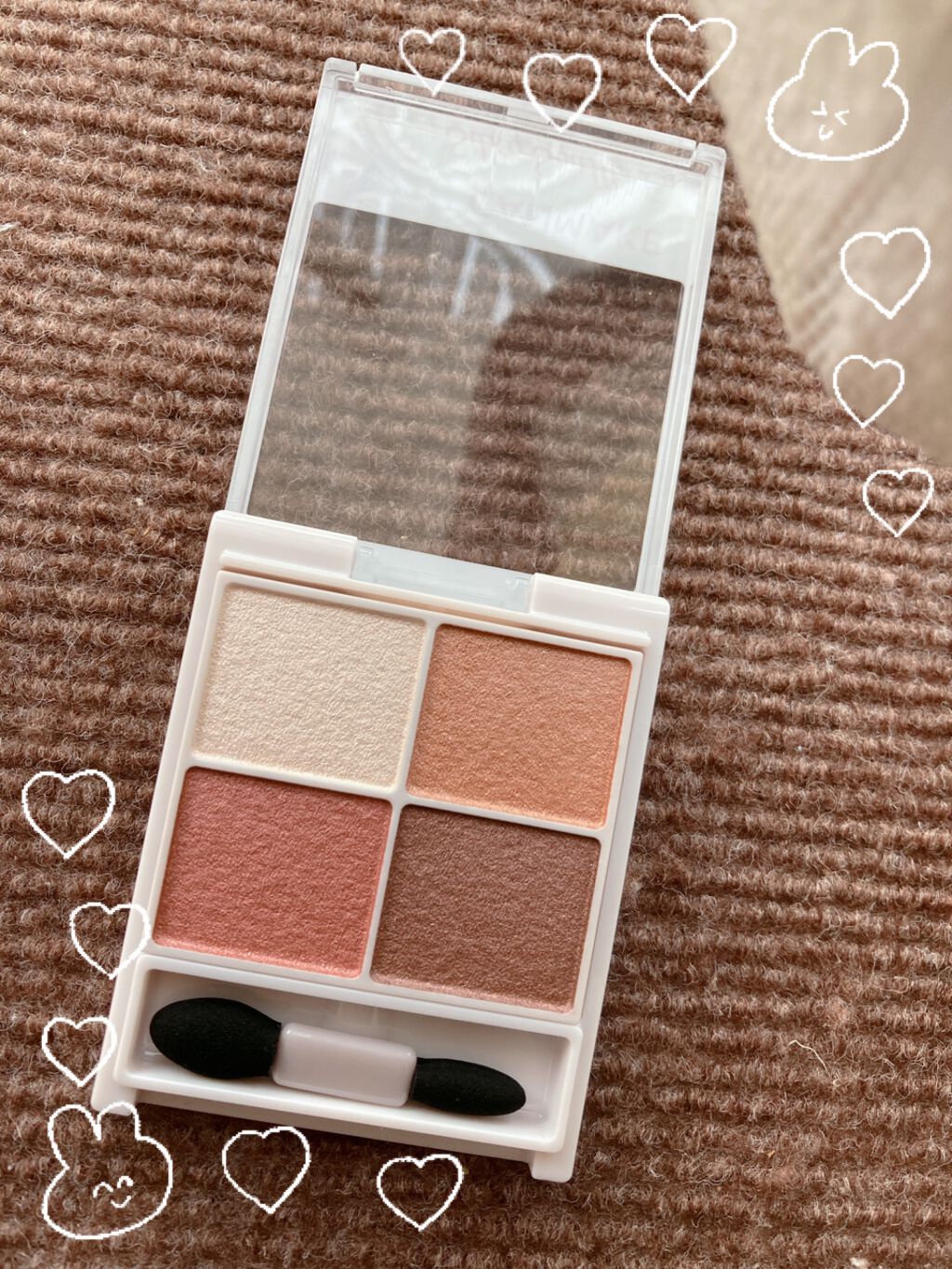 シルキースフレアイズ/キャンメイク/アイシャドウパレットを使ったクチコミ(2枚目)