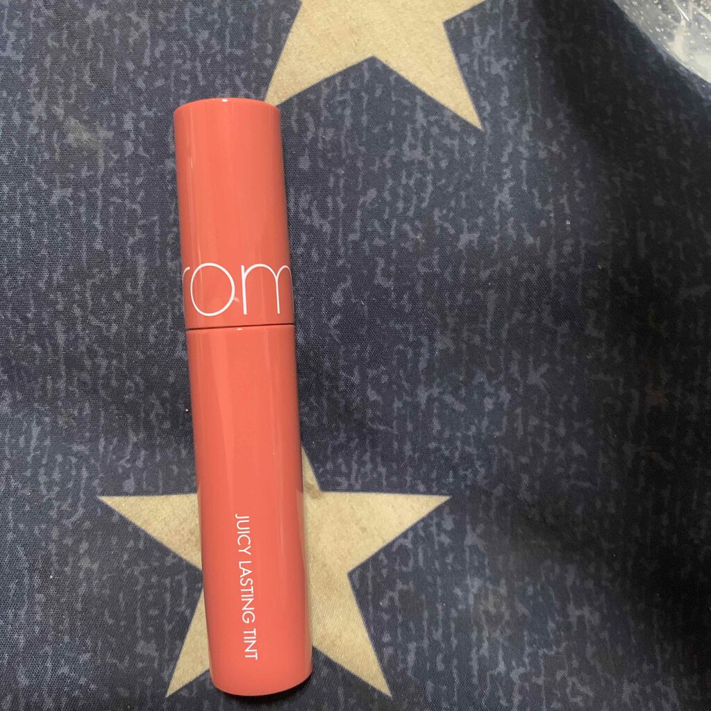 ジューシーラスティングティント 10 ヌーディピーナッツ(NUDY PEANUT)/rom&nd/リップティントを使ったクチコミ（2枚目）