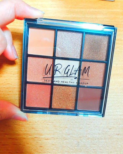 UR GLAM BLOOMING EYE COLOR PALETTE/U R GLAM/アイシャドウパレットを使ったクチコミ(1枚目)