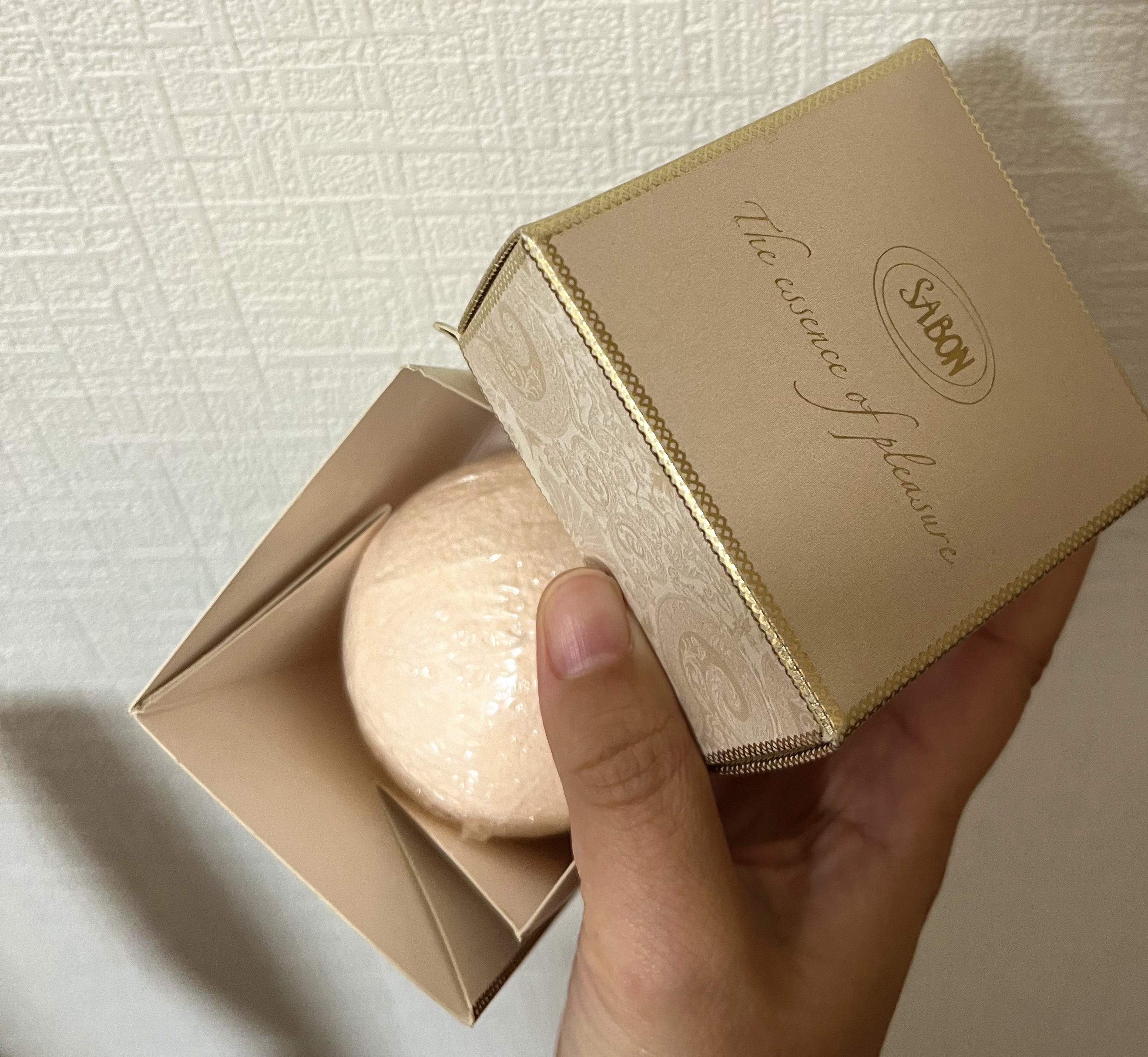  バスボール ハニーピーチ/SABON/炭酸系入浴剤を使ったクチコミ（1枚目）