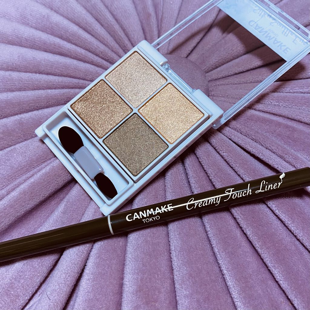 シルキースフレアイズ/キャンメイク/アイシャドウパレットを使ったクチコミ（2枚目）