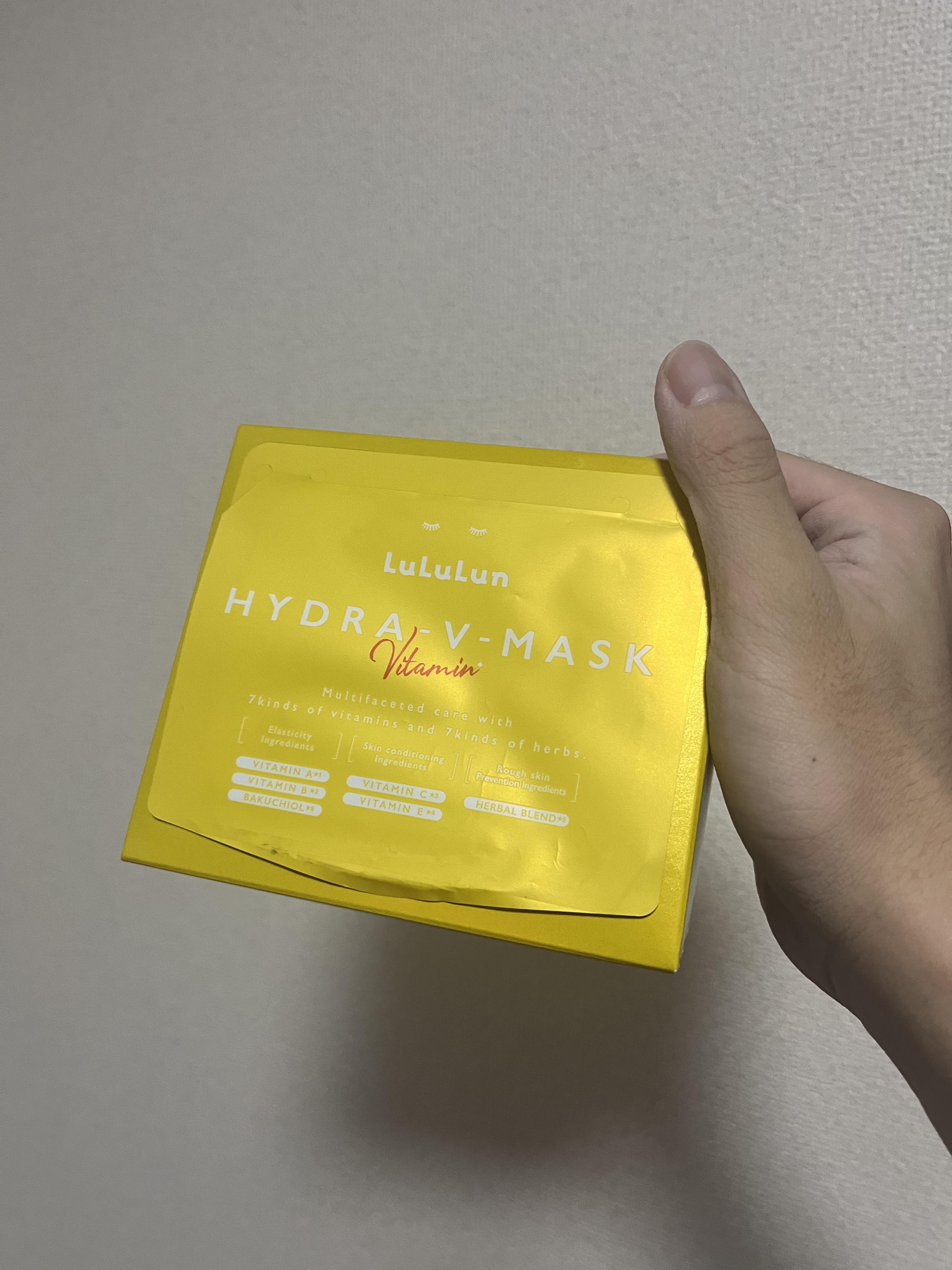 ルルルン ハイドラ V マスク/ルルルン/シートマスク・パックを使ったクチコミ（1枚目）