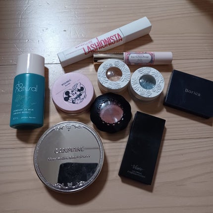 クリーミーアイシャドウ fleshpink【ミッキー&ミニー】/WHOMEE/ジェル・クリームアイシャドウを使ったクチコミ(1枚目)