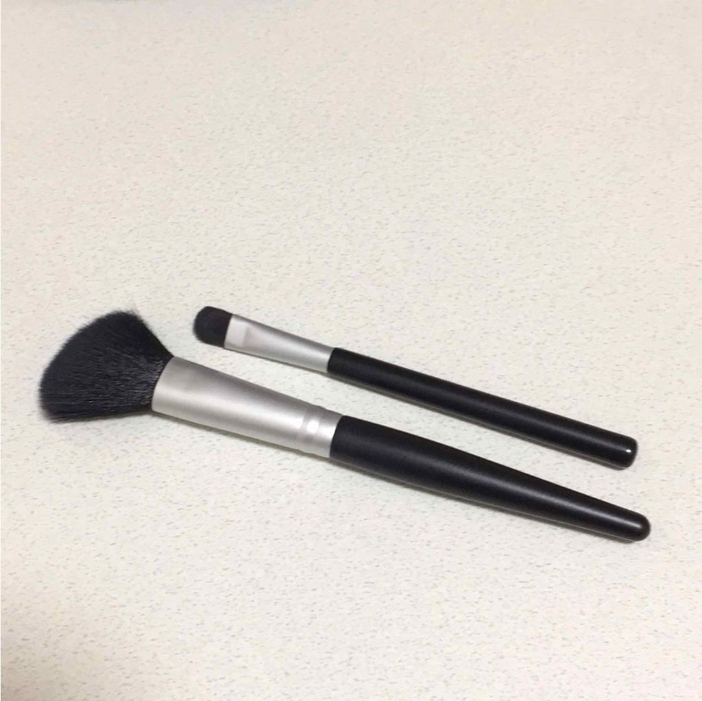 春姫 チークブラシ/DAISO/メイクブラシを使ったクチコミ（1枚目）