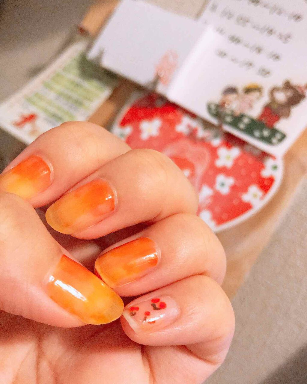 サンリオネイル/DAISO/マニキュアを使ったクチコミ(1枚目)