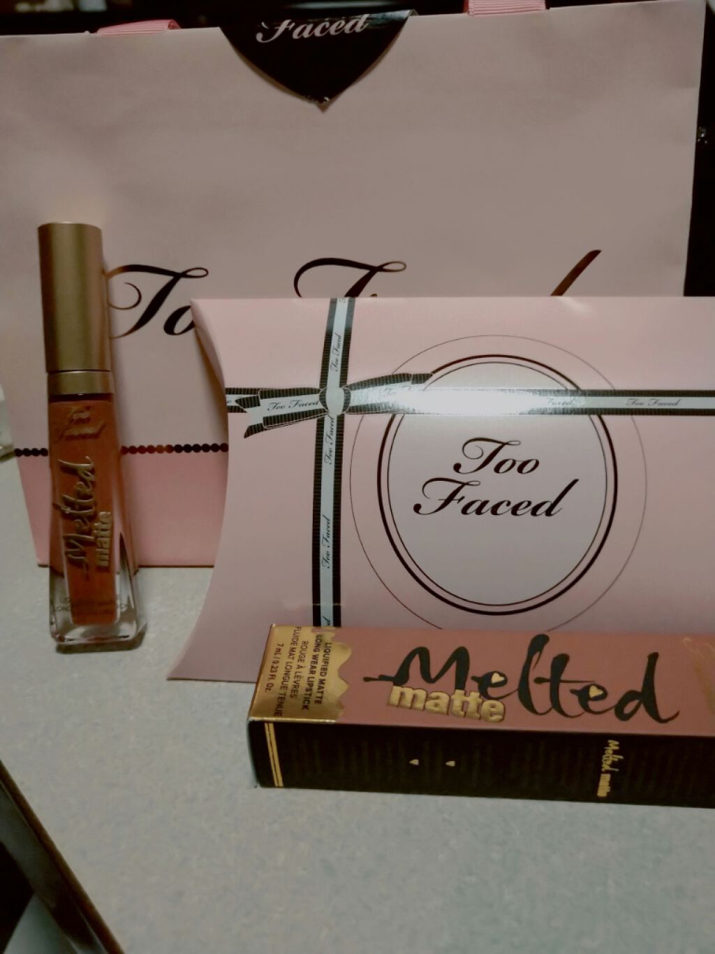 メルテッド リキッド マット ロングウェア リップスティック/Too Faced/口紅を使ったクチコミ(1枚目)