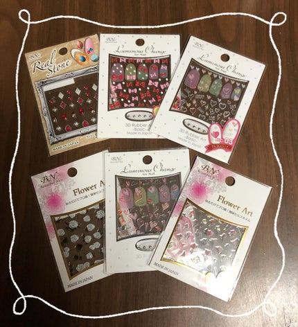 3Dアートネイルシール/ビー・エヌ/ネイルシールを使ったクチコミ(1枚目)