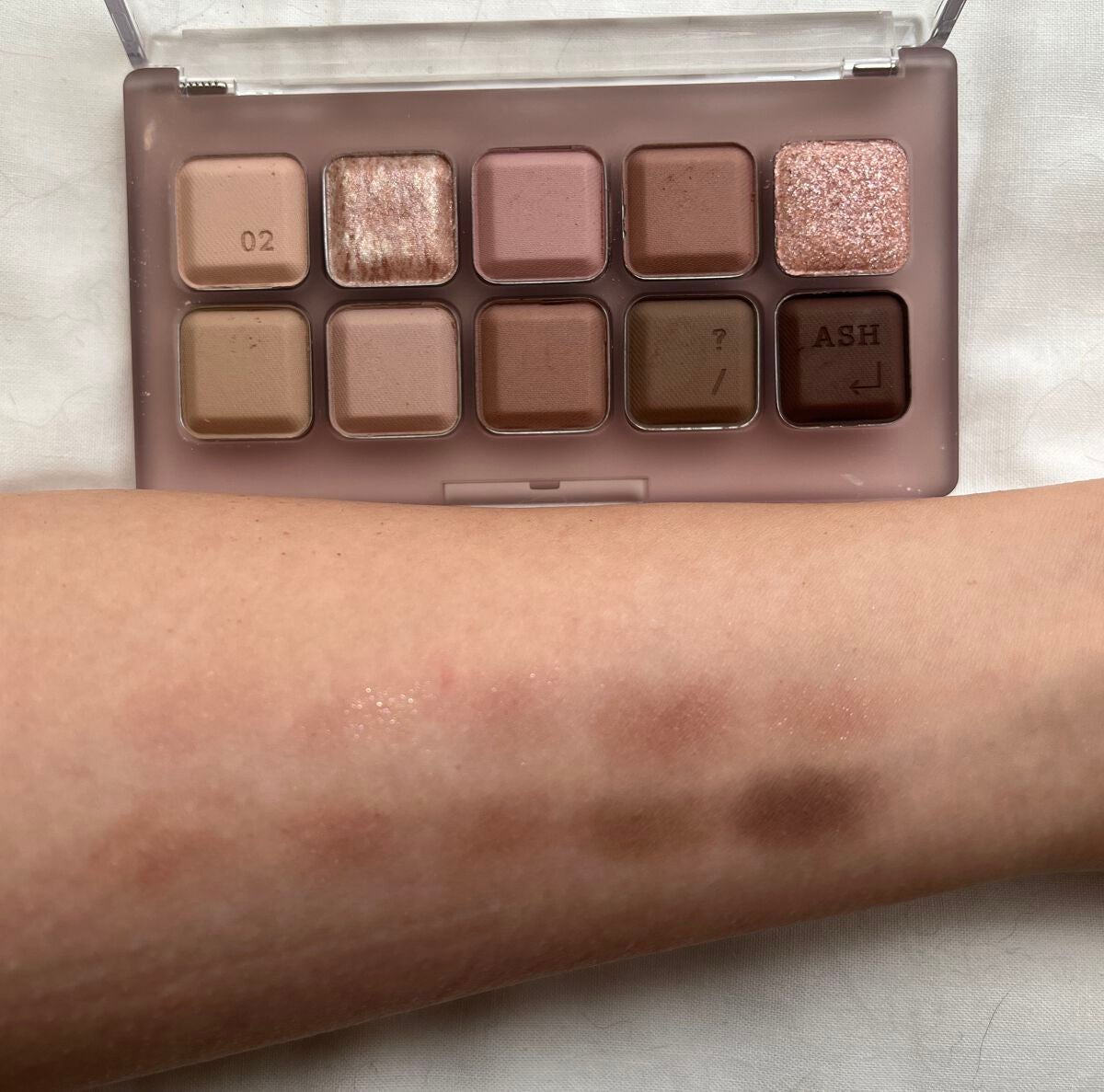 ムードキーボード/lilybyred/アイシャドウパレットを使ったクチコミ(2枚目)