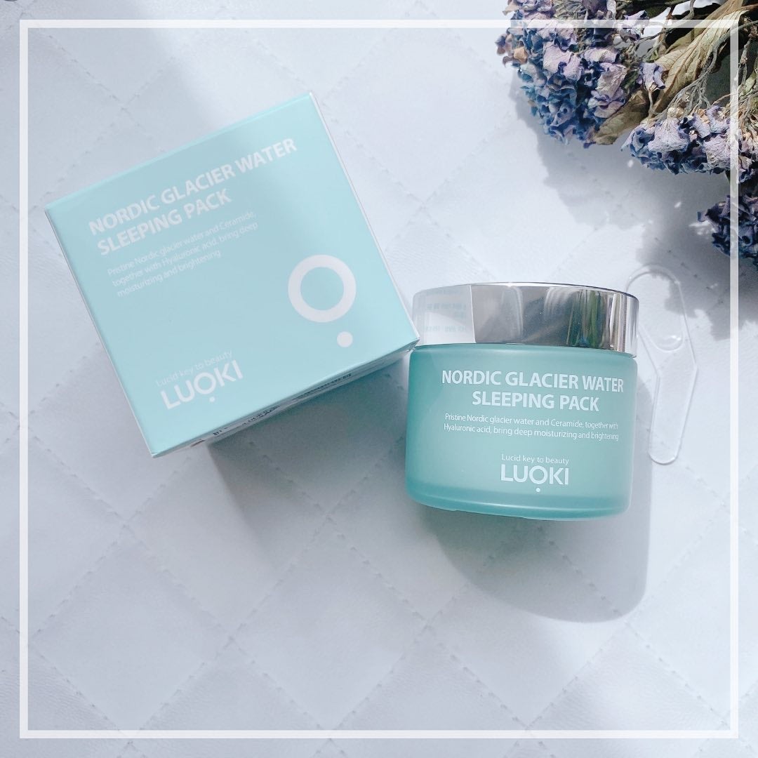 ノルディック氷河水スリーピングパック/LUOKI/フェイスクリームを使ったクチコミ(1枚目)