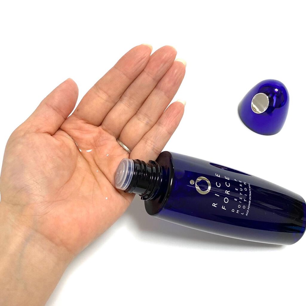 ディープモイスチュアローション/ライスフォース/化粧水を使ったクチコミ(4枚目)