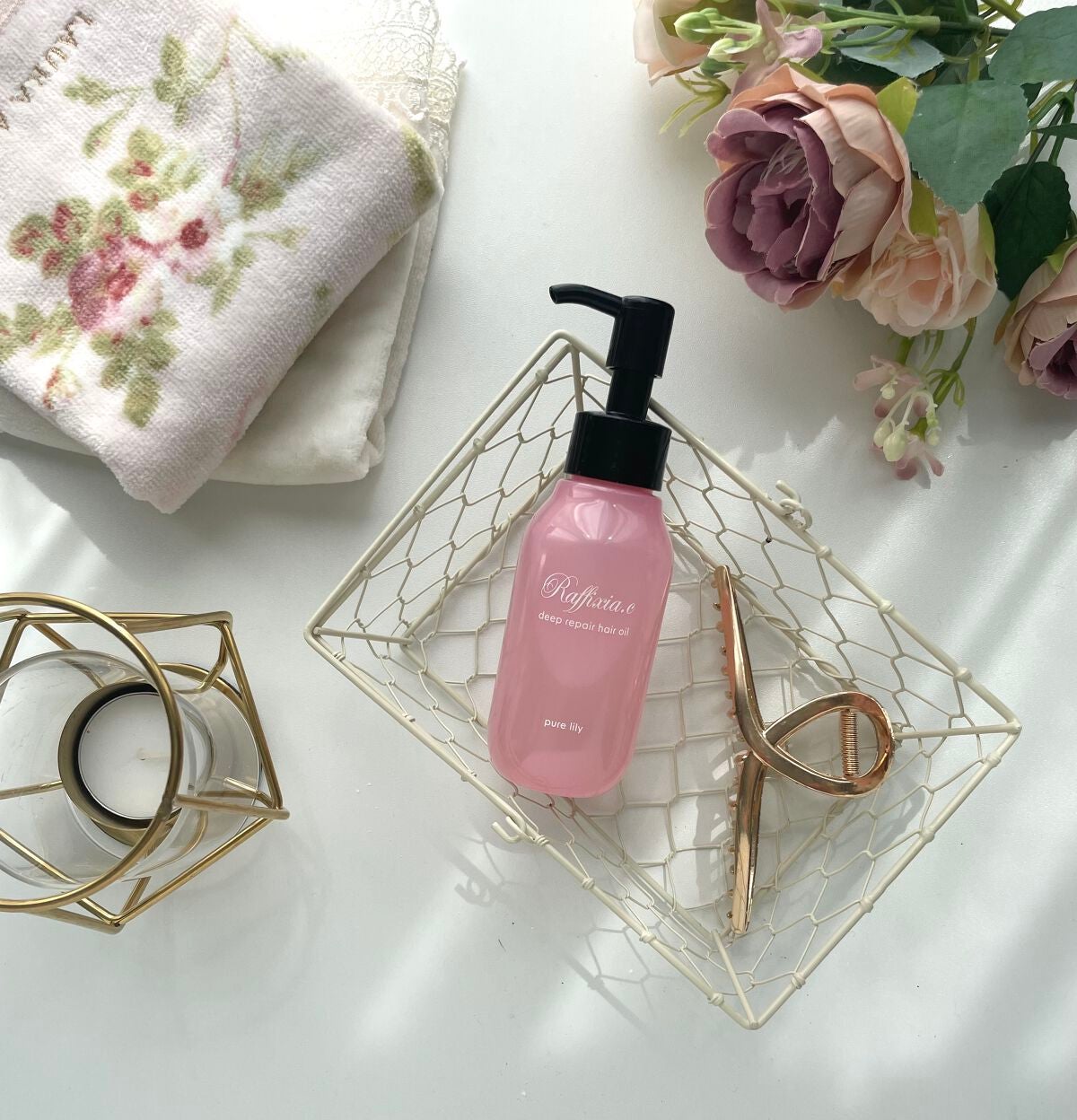 ディープリペア ヘアオイル ピュアリリー/Raffixia.c/ヘアオイルを使ったクチコミ(4枚目)