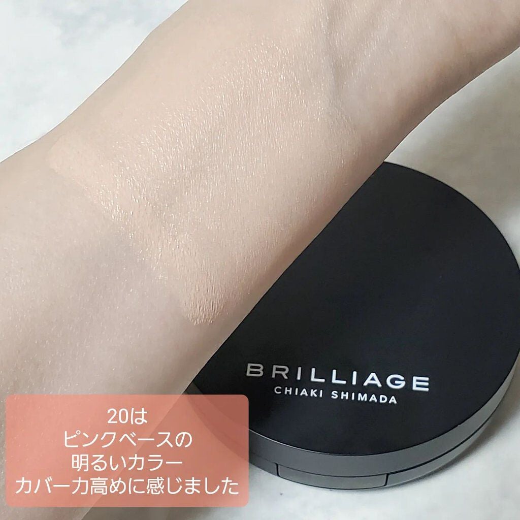 クリエイターズ ロングウェア UV クッション/ブリリアージュ/クッションファンデーションを使ったクチコミ(2枚目)