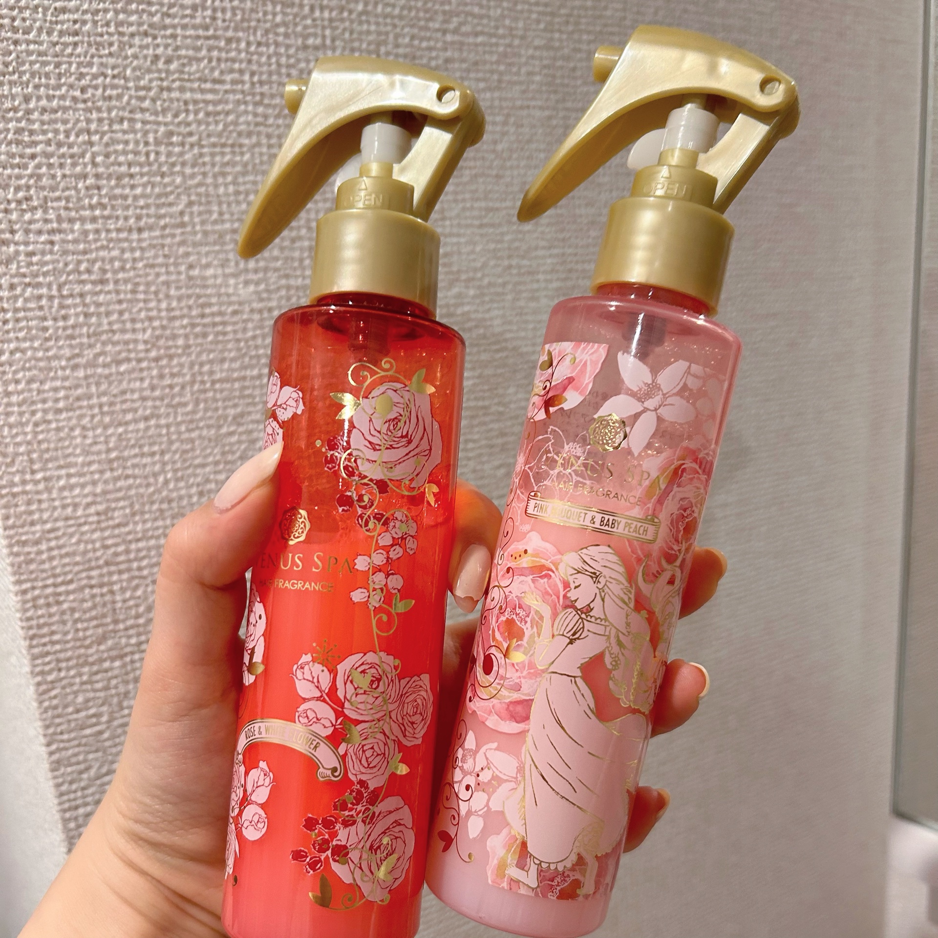 カプセルヘアフレグランス /ヴィーナススパ/ヘアミストを使ったクチコミ（1枚目）