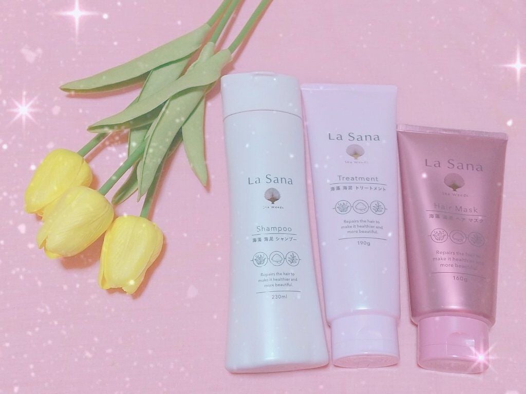 ラサーナ 海藻 海泥 シャンプー/トリートメント/ラサーナ/市販シャンプーを使ったクチコミ(1枚目)