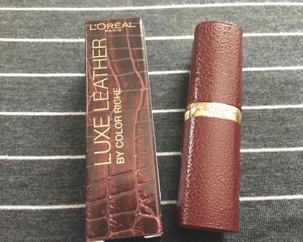 リュクスレザーコレクション/ロレアル パリ/口紅を使ったクチコミ(1枚目)