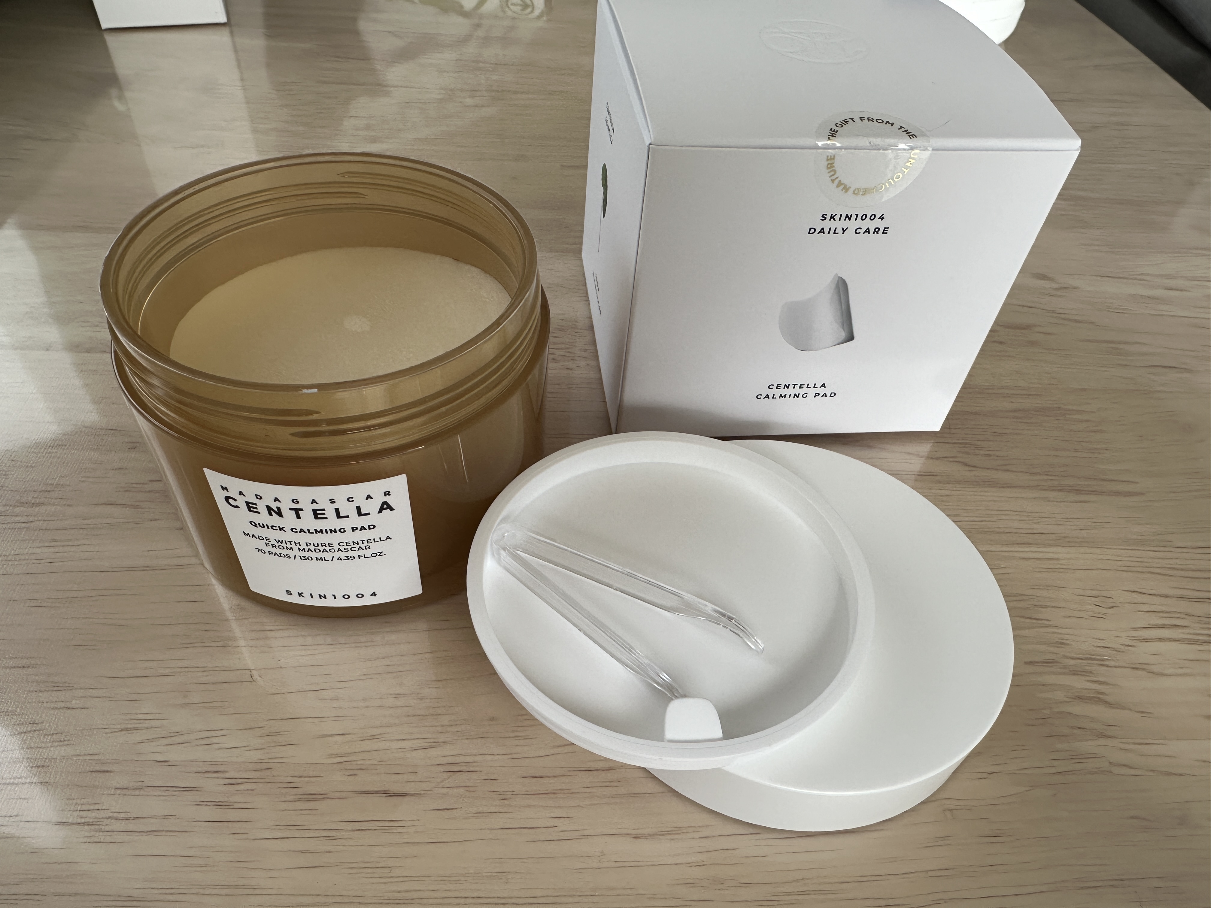 センテラ クイックカーミングパッド/SKIN1004/トナーパッドを使ったクチコミ（1枚目）