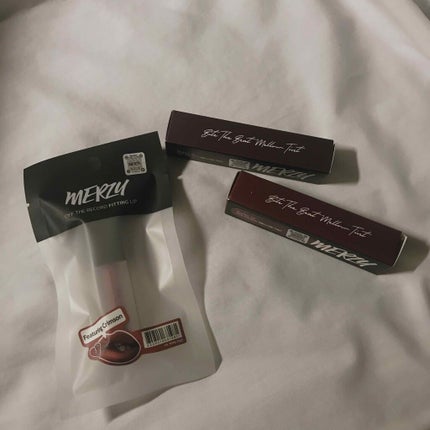 バイト ザ ビート メロウ ティント/MERZY/リップティントを使ったクチコミ(1枚目)