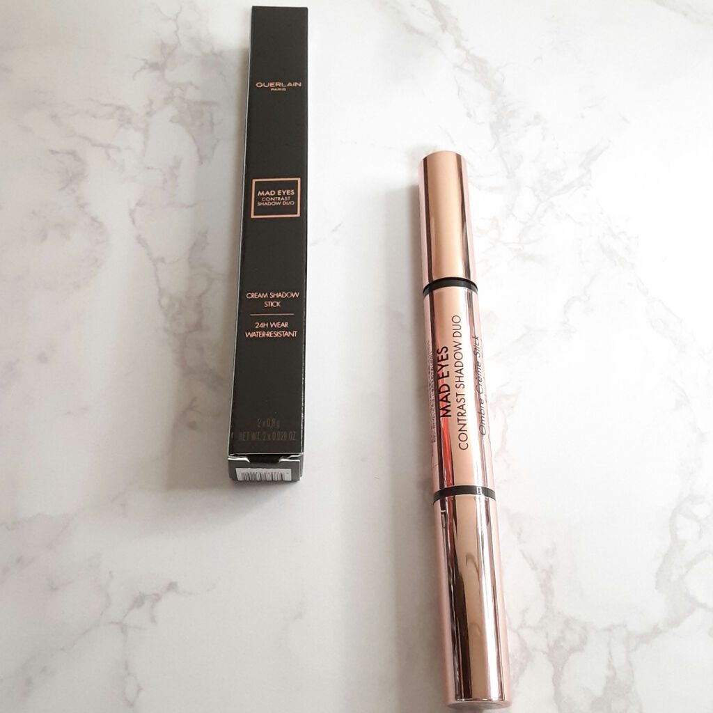 マッドアイ コントラスト デュオシャドウ ASH GREEN / PEARLY GREEN/GUERLAIN/スティックアイシャドウを使ったクチコミ（1枚目）