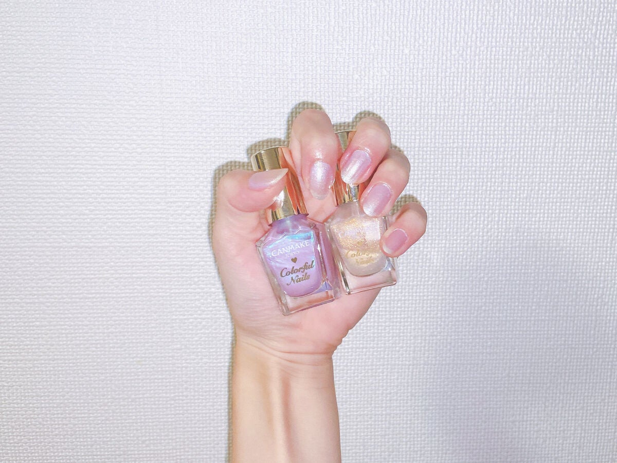 カラフルネイルズ/キャンメイク/マニキュアを使ったクチコミ(9枚目)