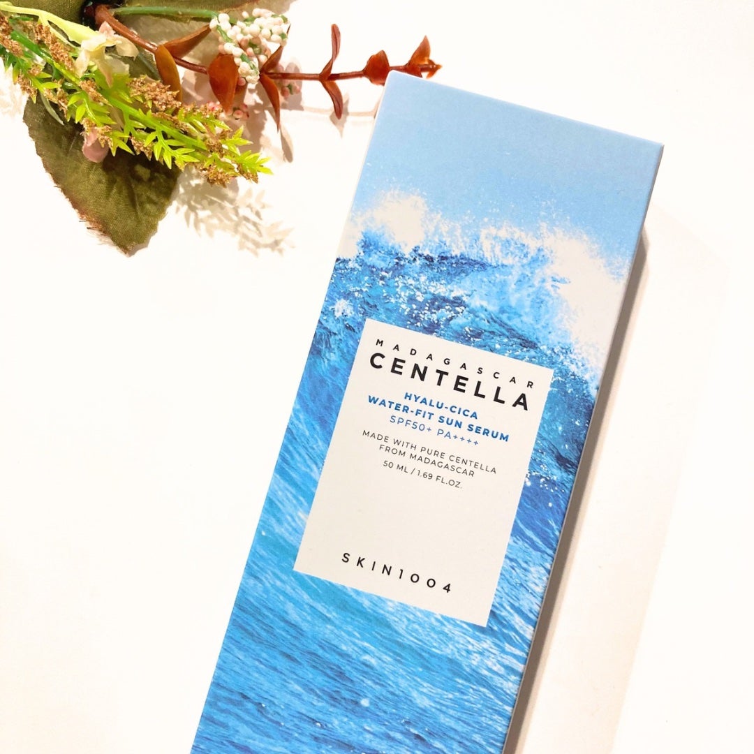 ヒアルーシカ ウォーターフィット サンセラム/SKIN1004/日焼け止めローションを使ったクチコミ(2枚目)