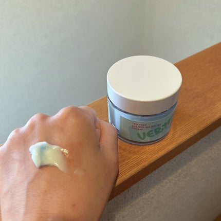 ティーツリーキシリトールウォータージェットクリーム/Vertty/フェイスクリームを使ったクチコミ(4枚目)