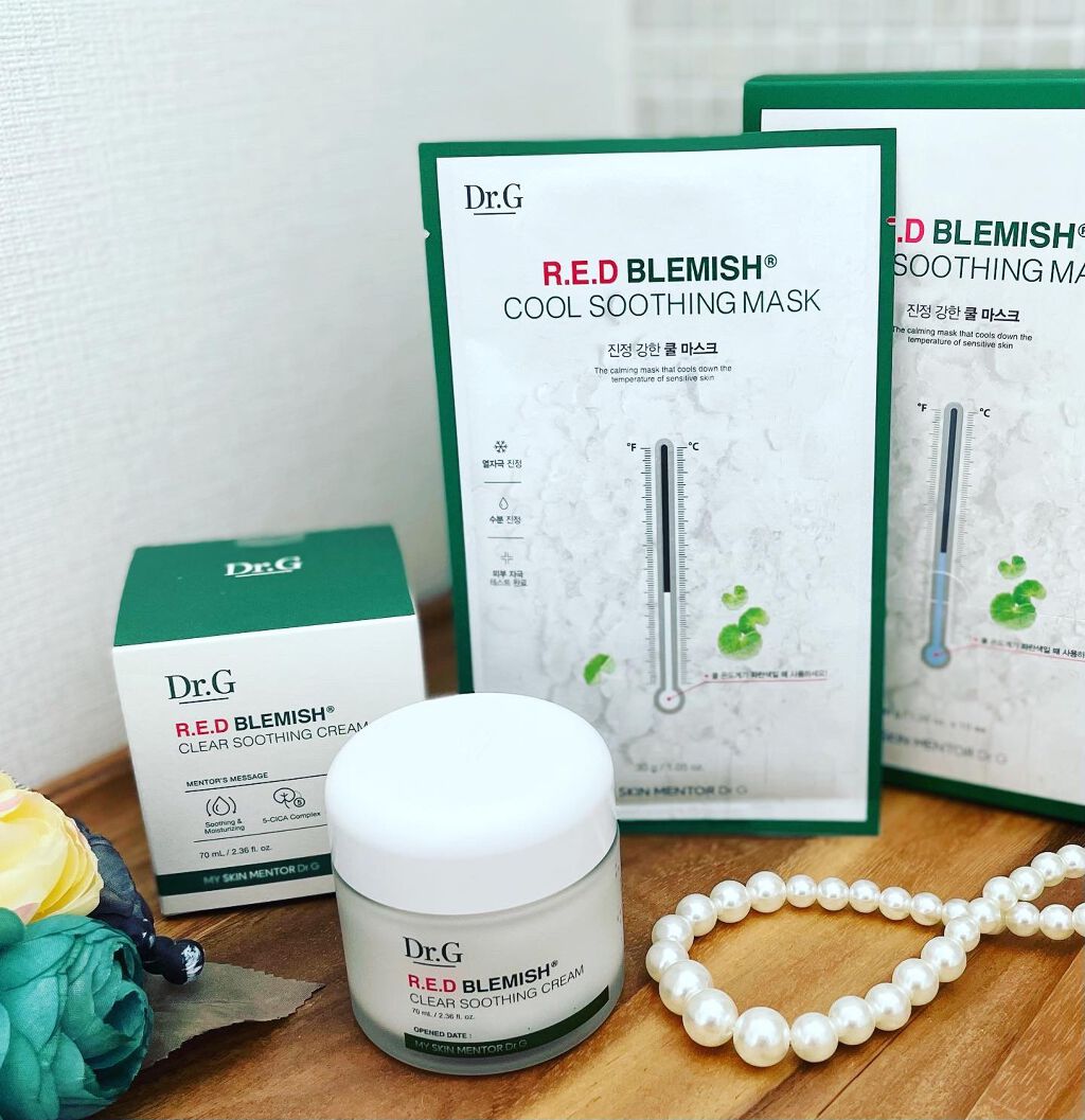 レッドB・Cスムージングクリーム/Dr.G/フェイスクリームを使ったクチコミ（1枚目）