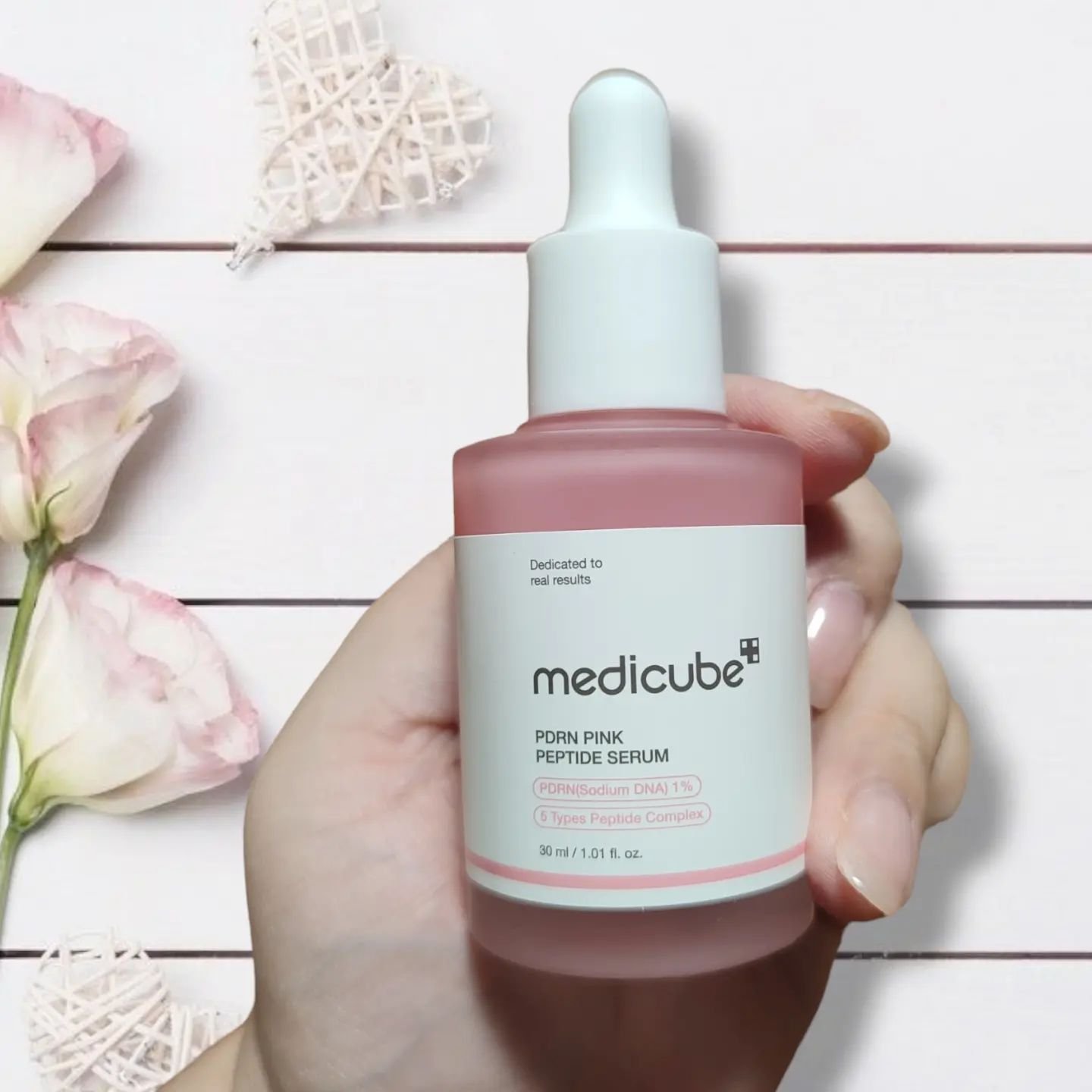 PDRNピンクアンプル PDRN 10,000ppm配合/MEDICUBE/美容液を使ったクチコミ（2枚目）