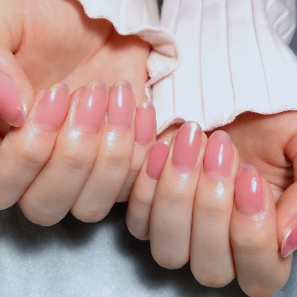 なかやまちえこ on LIPS 「オーロラのフレンチネイル💅⠀⠀@an_0131_⠀プロデュース..」(4枚目)