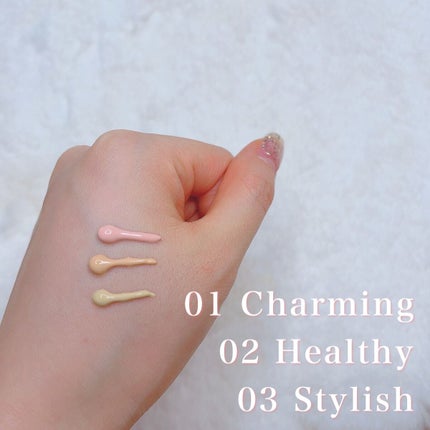 リズムカラーウェア 01 チャーミング/TWANY/化粧下地の画像