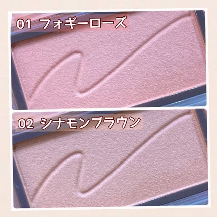 チークブラッシュ/CEZANNE/パウダーチークを使ったクチコミ(2枚目)